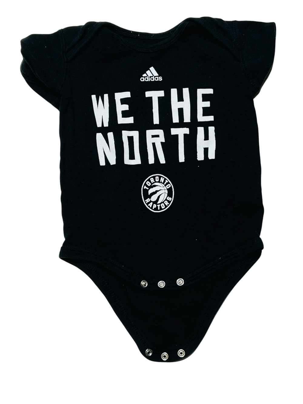 Adidas‎ Black "We The North" Toronto Raptors Baby One-Piece